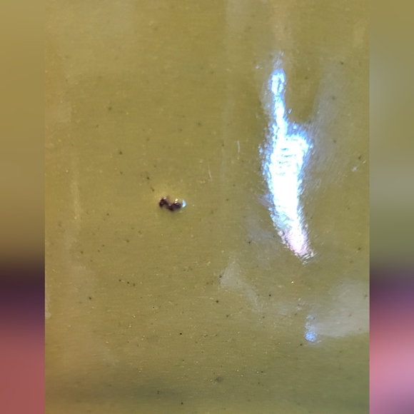 Hand Tossed High Sided Olive Green Seagrove, NC Bowl - Picture 8 of 16